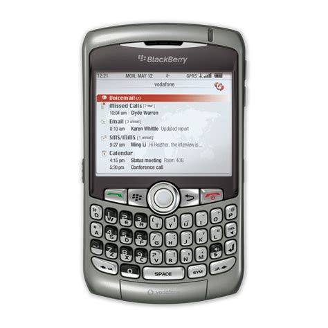blackberry curve manual.